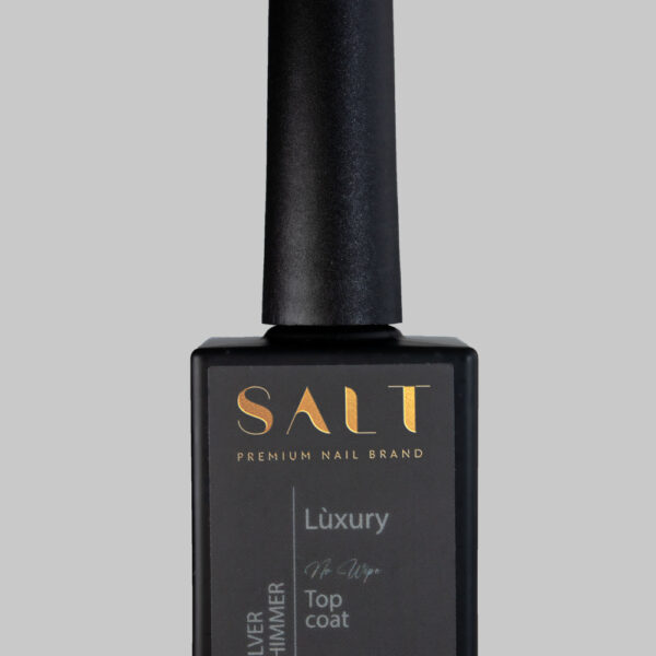 Silver Shimmer Top Coat 15ml