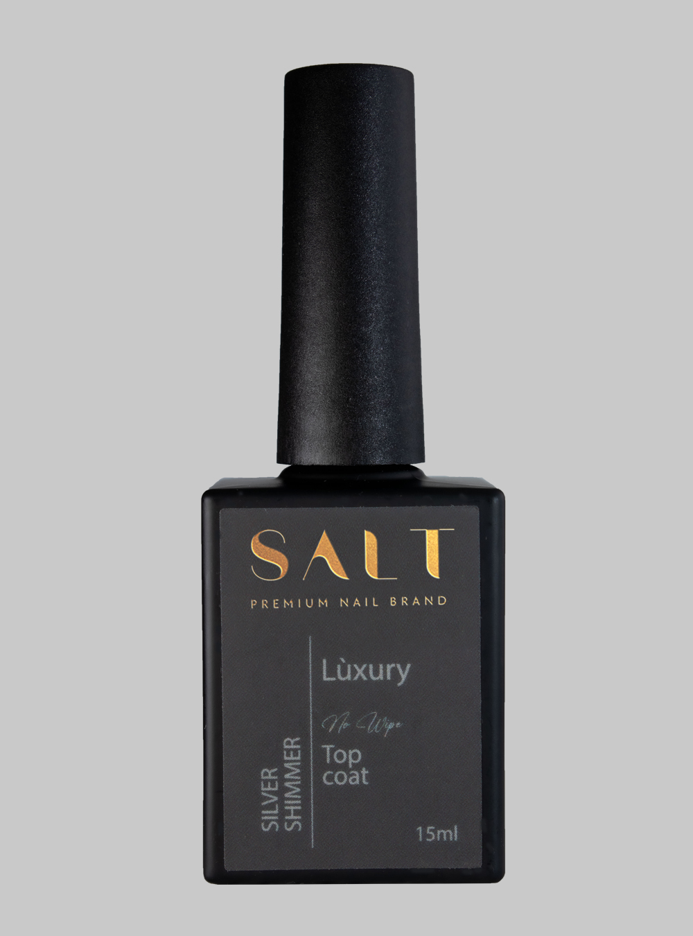 silver shimmer top coat